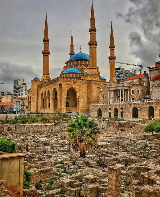 This charming city of mine was destroyed and rebuilt 7 times!! ❤️🌲❤️ ... (Downtown, Beirut, Lebanon)