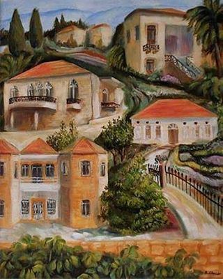 This is a beautiful painting of  beinovillage by an artist from my village...