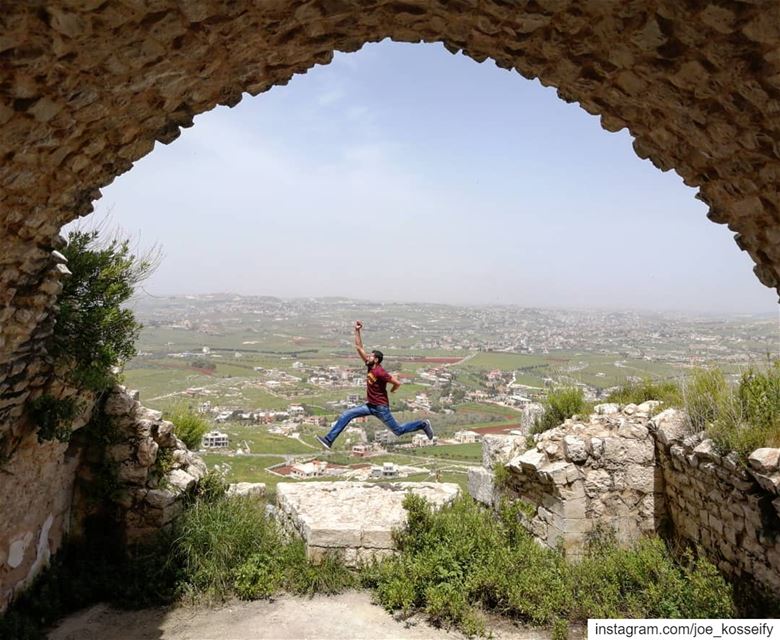 Those Who Never Jump, Will Never Fly 🏃‍♂️ (Beaufort Castle, Lebanon)