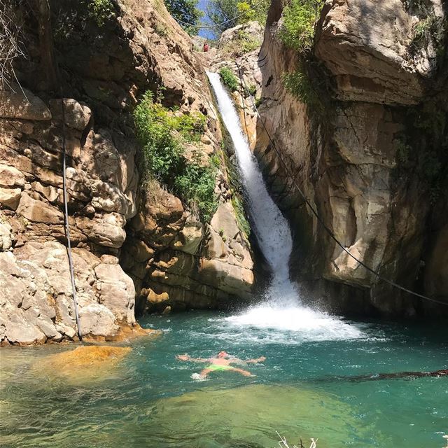Thundering waterfall‼️‼️................. lebanon ... (Amazing Places)