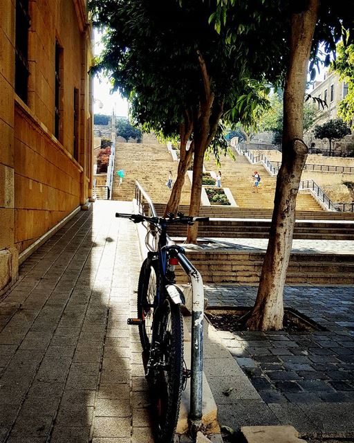 TimeOut..It's Saturday.. 🎈.. beirut ............ cycling ... (Beirut, Lebanon)
