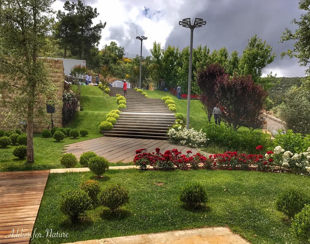To plant a garden is to believe in tomorrow .... lebanese ... (Chouf)