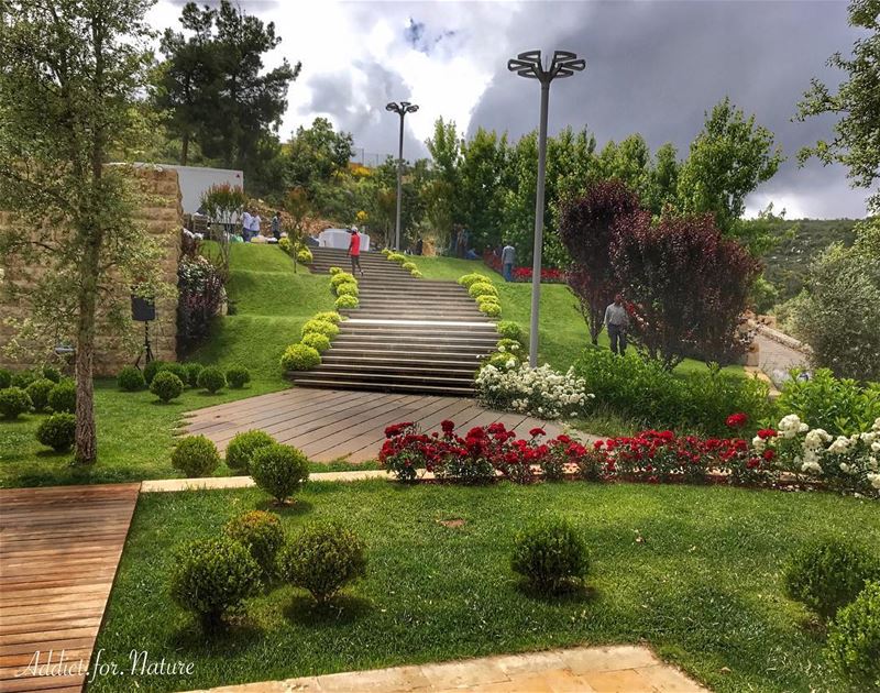 To plant a garden is to believe in tomorrow .... lebanese ... (Chouf)