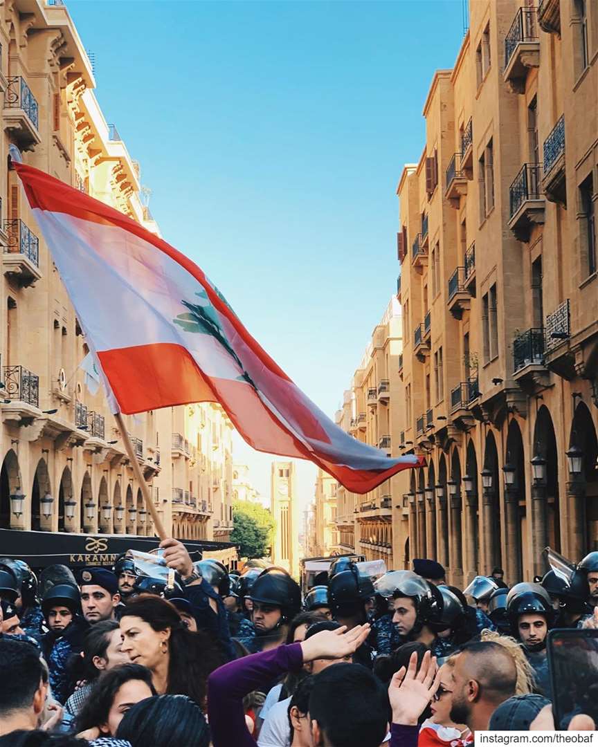 Today is THE day!  DΛY 34 🇱🇧  لبنان_ينتفض  ثورة_لبنان  لبنان  lebanon... (ساحة رياض الصلح)