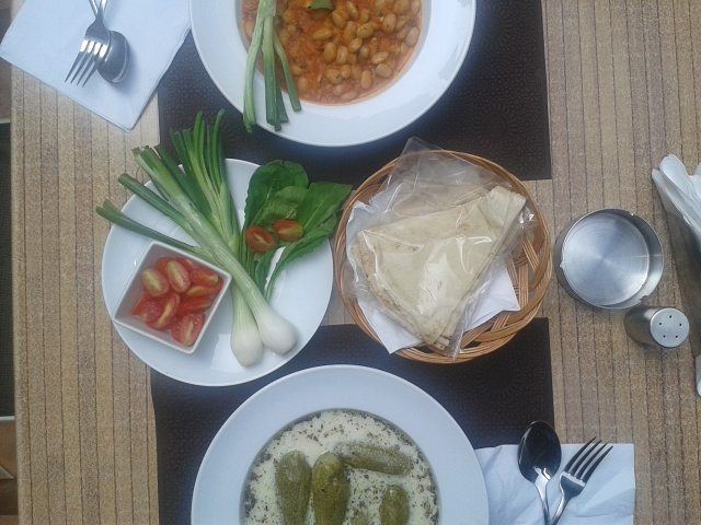 Today's Menu: Kousa B Laban and Fasoulia (Aysha Khanom) B Zeit. Em's... (Em's cuisine)