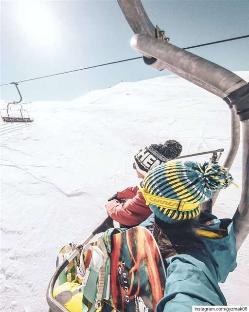 Too early to think about hitting the slopes? ..... snowboarding ... (Lebanon)