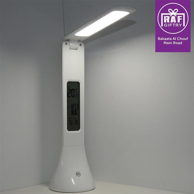 Touch LED Lamp + Digital Alarm Clock ⏰ raf_giftry........ led ... (Raf Giftry)