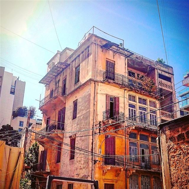 Traditional building in gemayzeh- Beirut 🏘 🇱🇧  lebanon  lebanese ...