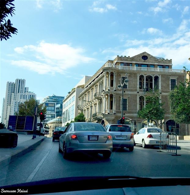  traffic  downtown  now beirut  lebanon  visitlebanon  heritage...