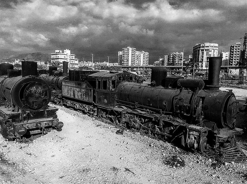  train trainstation old trains livelovemina lebanoninapicture... (Al Mina', Liban-Nord, Lebanon)