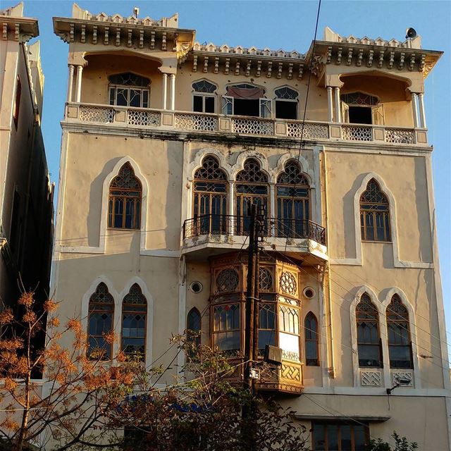 Tripoli's many traditional historic buildings.  traditionalbuilding ... (Tripoli طرابلس الفيحاء)