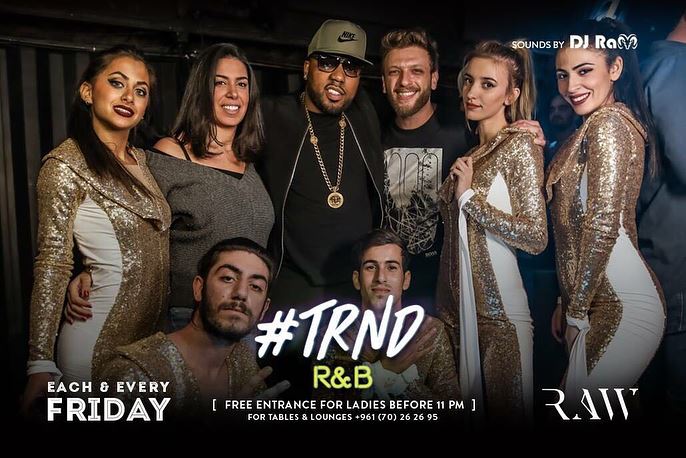  trnd  friday @rawbeirut with the one and only @mimslife with my ❣️ @reemlu (RAW Beirut)