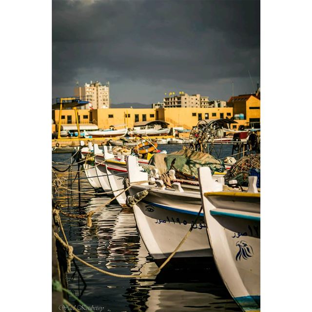  tyre  lebanon  boat  boats  fishing  fishinglife  buildings  city  sea ... (Tyre, Lebanon)