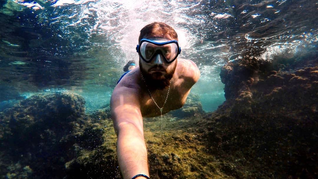 Underwater  Ramkin  Island  Tripoli  Lebanon 💙🇱🇧 livelovelebanon ... (Ramkîne)