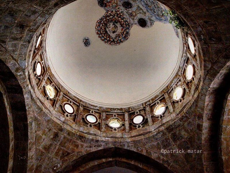 Vaulted dome 😍 ihavethisthingwithdomes  art  arts  artist  artists ... (Beiteddine Palace)
