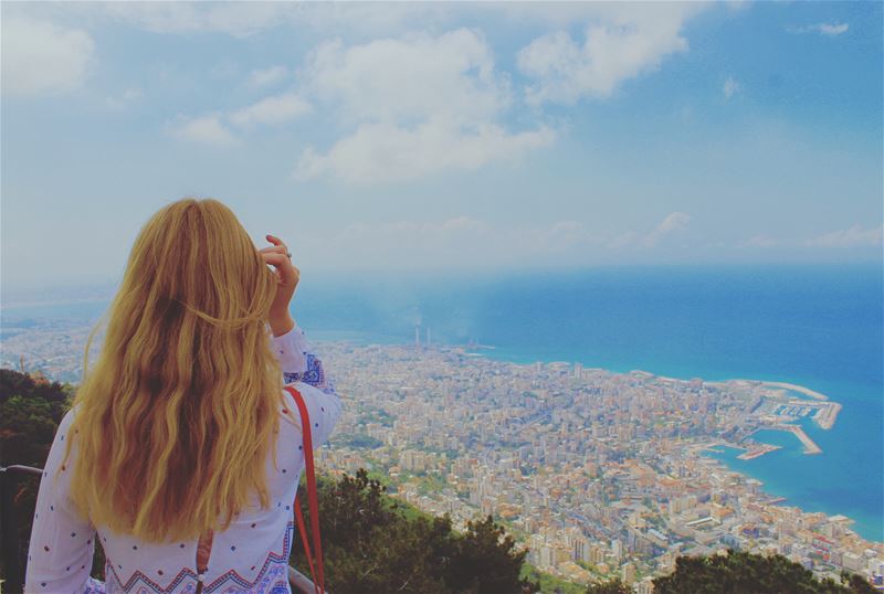 Viewpoint: Lady of Lebanon 💙  visitlebanon  lebanontimes  adventures ... (Jounieh)