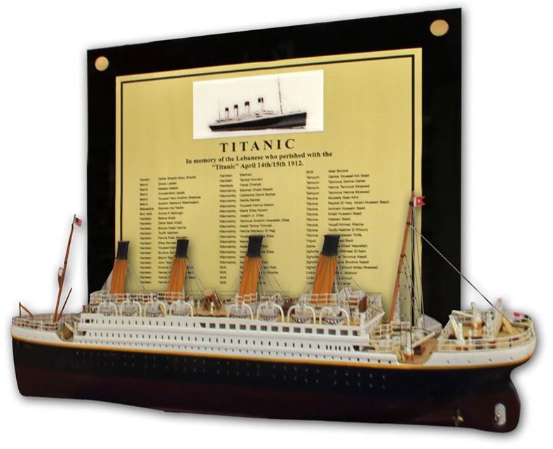 Você sabia que haviam mais de 100 libaneses a bordo do Titanic? Dentre...