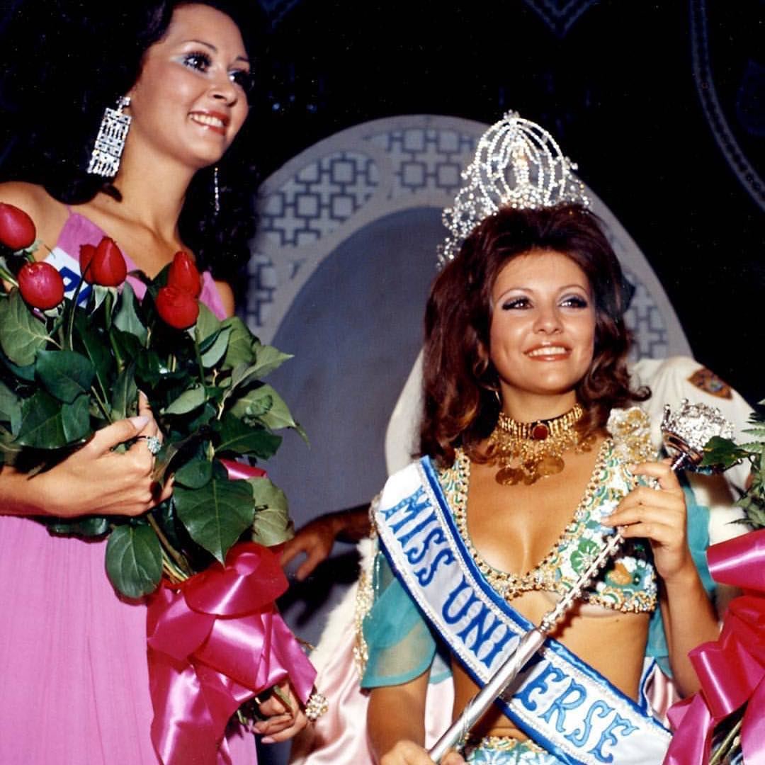 🇱🇧 Você sabia que uma libanesa já foi eleita Miss Universo? Em 1971, na... (Miami, Florida)