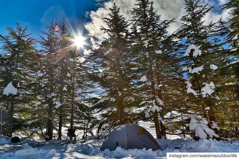 Waiting for the fresh snow for a new snowcamp 😎 lebanon  campers  camp...
