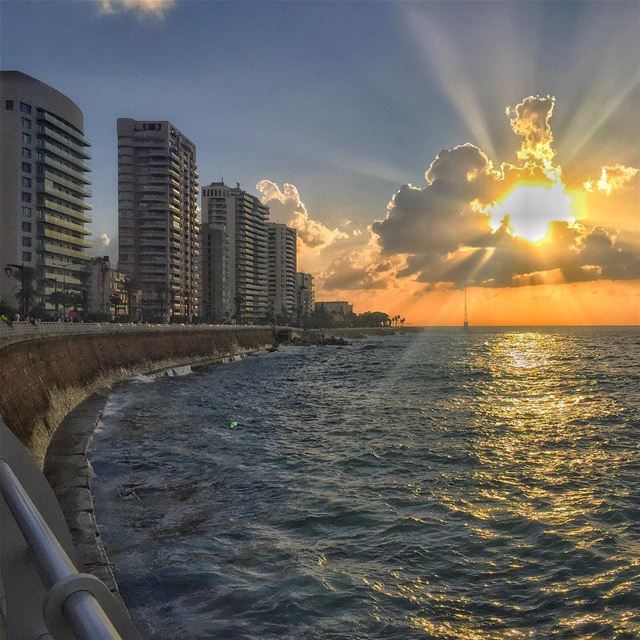 Watch more sunsets than Netflix!... (Beirut, Lebanon)