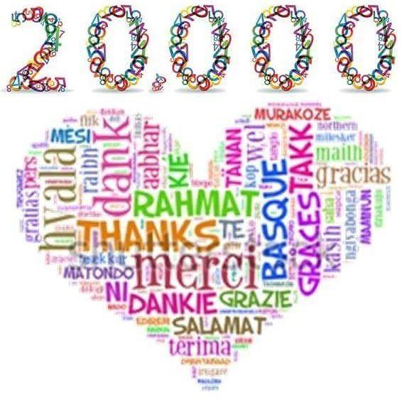 We are extremely glad to announce that our page on Facebook has touched 20,