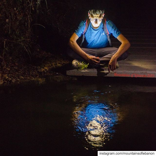 We found Narcissus contemplating his reflection in a water tank (on the... (Mseilha Fort)