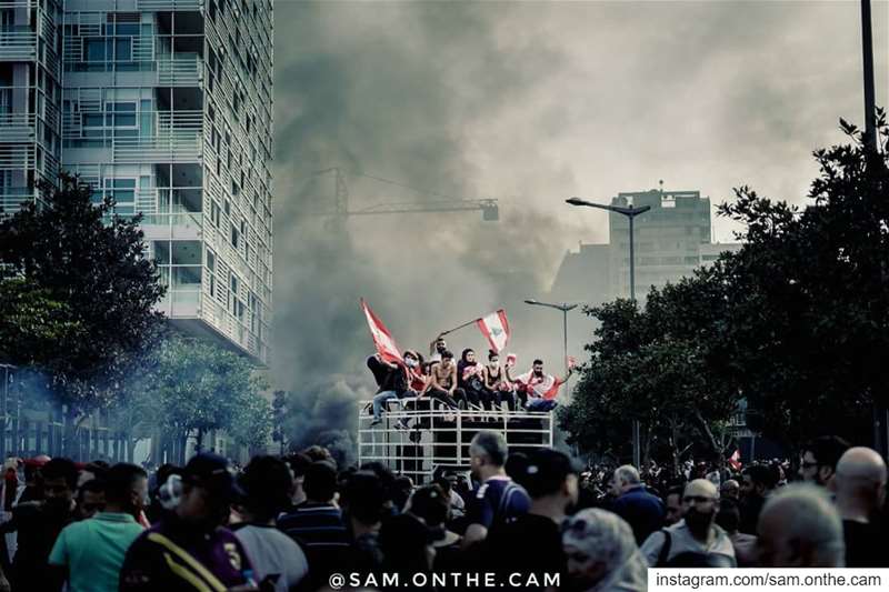 We're up.18/10/2019 lebanon  revolution  لبنان_ينتفض (Beirut, Lebanon)