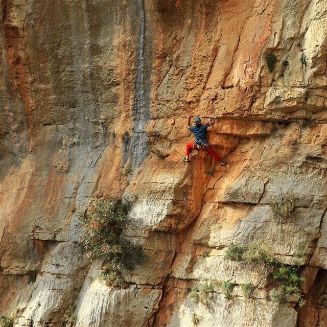 Weather is awesome again get ready for more Climbing!!📷 @g.emil .Would... (Tannurin At Tahta, Liban-Nord, Lebanon)
