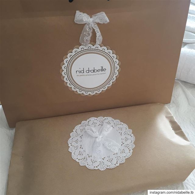 Wedding season 👰🏻 Write it in fabric by nid d'abeille  packaging ...