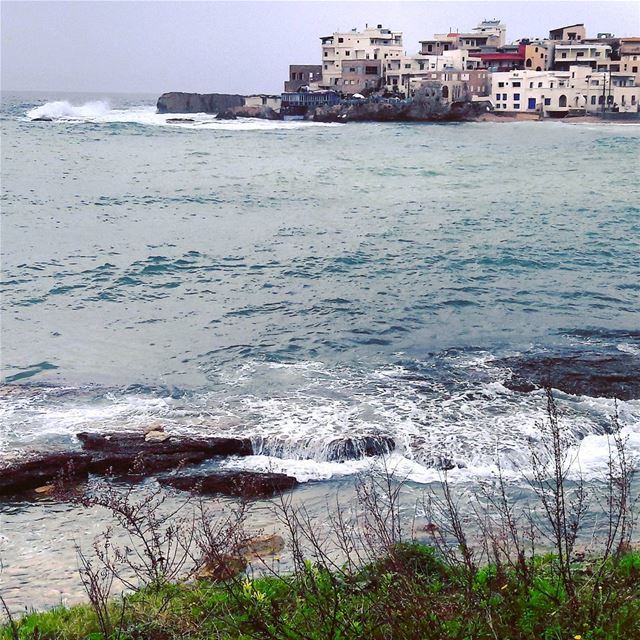 What a moody weather!Bonjour everybody Batroun  Lebanon  Lebanese ... (CNRS- National Center for Marine Sciences)