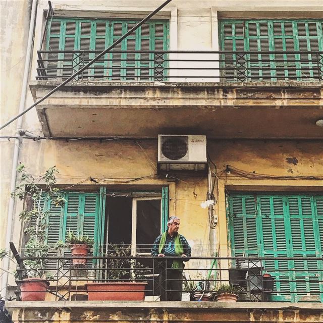 What could he be waiting for?🍀  livelovebeirut  lebanonbylocal ... (Beirut, Lebanon)