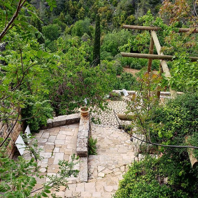 What is endearing about rural buildings is how well they mesh with nature... (Chouf)