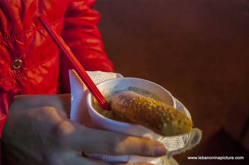 What's Better than a Cup of Sihlob to keep you warm? (Bikfaya, Lebanon)