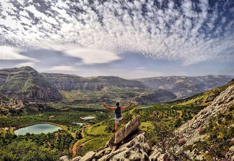 When Everything Feels Like An Uphill Struggle, Just Think Of The View From... (Akoura, Mont-Liban, Lebanon)
