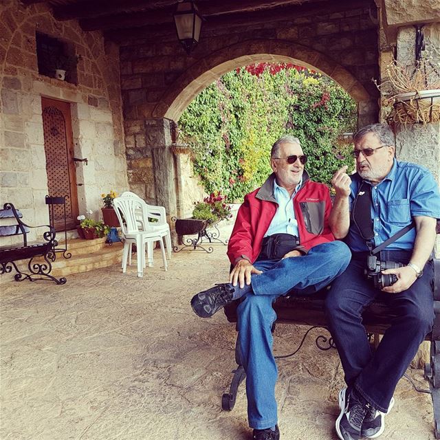 When Gebran inspires endless conversations and discussions... tourlebanon... (Becharri, Liban-Nord, Lebanon)