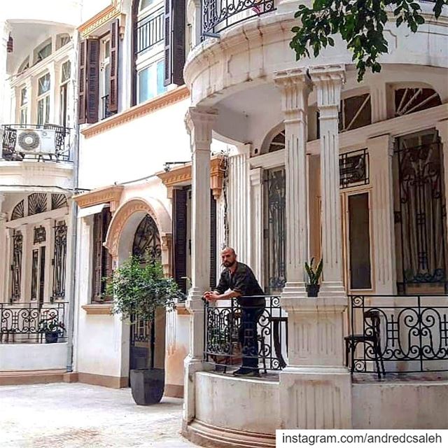 When in Beirut morningmotivation  architecture  artdeco  balcony  design ... (Gemmayze, Beirut)