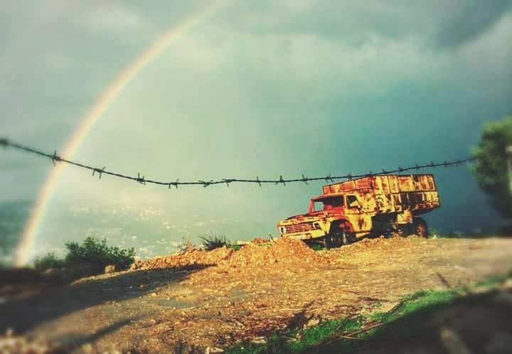 "When it rains look for rainbows. when it's dark, look for stars"... ... (Bikfaïya, Mont-Liban, Lebanon)