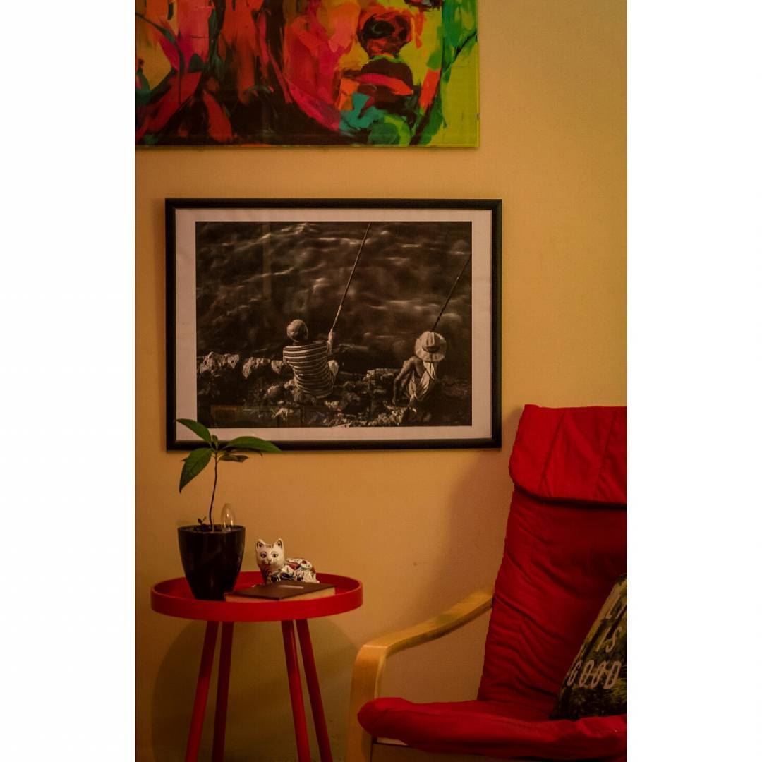 When u Decorate your house with your photography  home  deco  red  mood ...