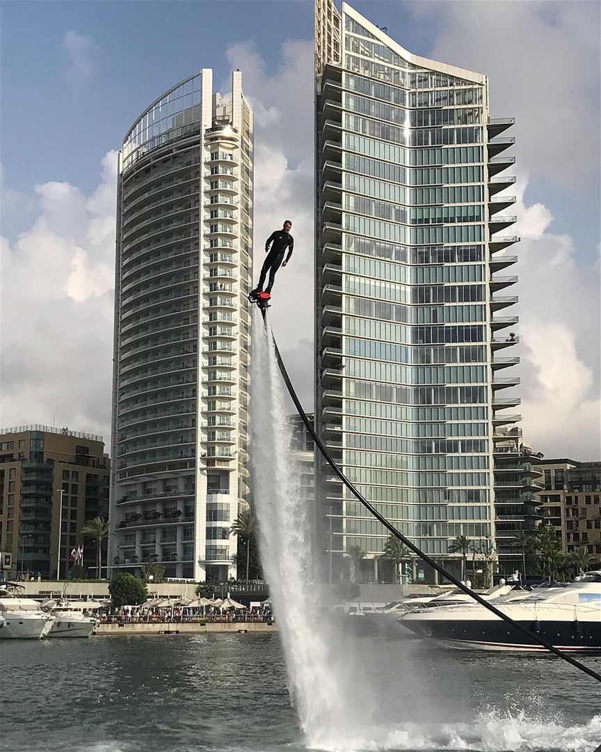 When you're stuck in the middle just go forward ⏭  flyboard ...