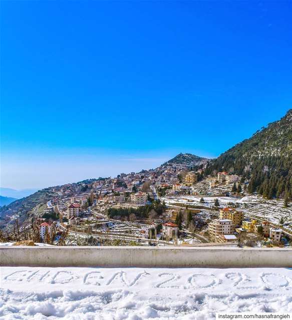 Where hope, love & beauty are all that you seeEven in the darkest days 🙏� (Ehden, Lebanon)