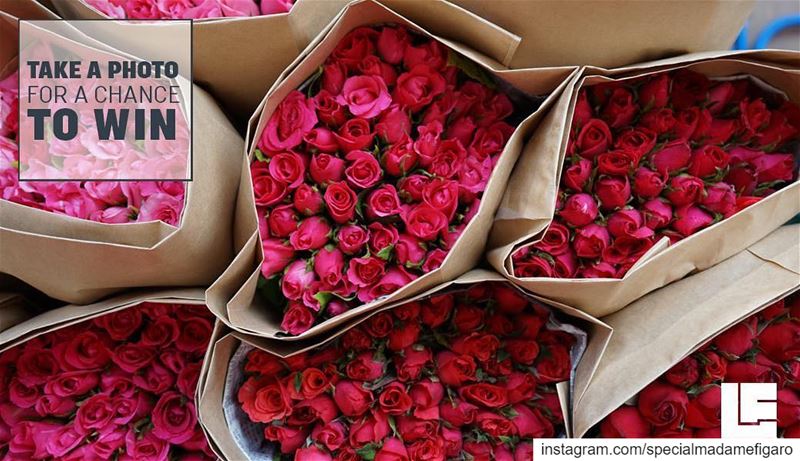 Win 500$ 💵!! On February 13, 14 and 15, you'll find red roses bouquets...