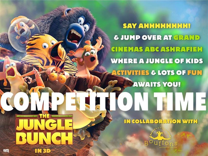 Win exclusive movie tickets to watch the avant Premiere of THE JUNGLE... (Grand Cinemas Lebanon)