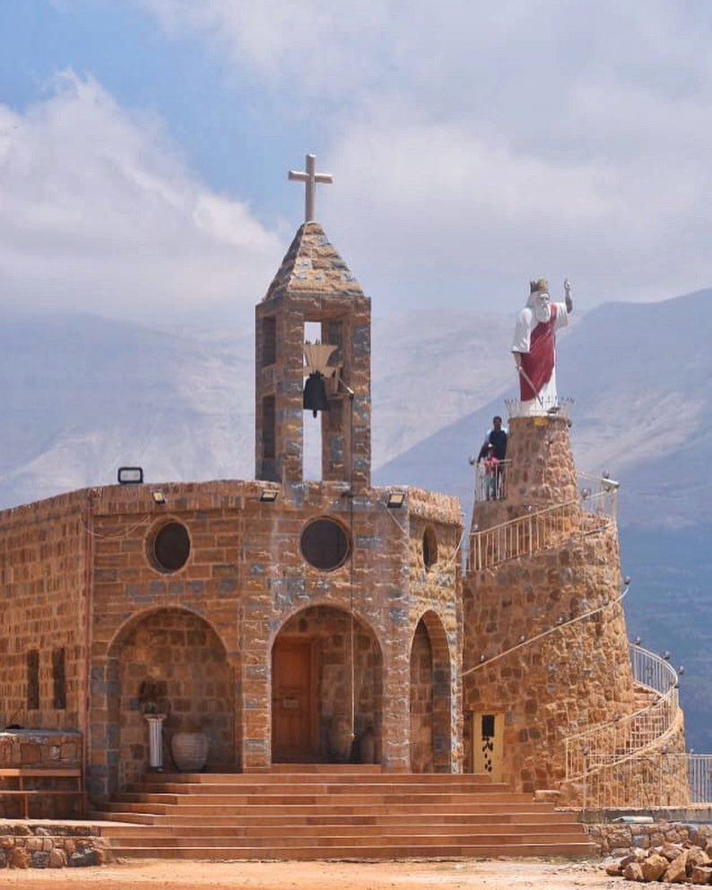 Wishing you a blessed & beautiful Saint Elias day 💙🙏🏻🕯... (Blaouza, Liban-Nord, Lebanon)