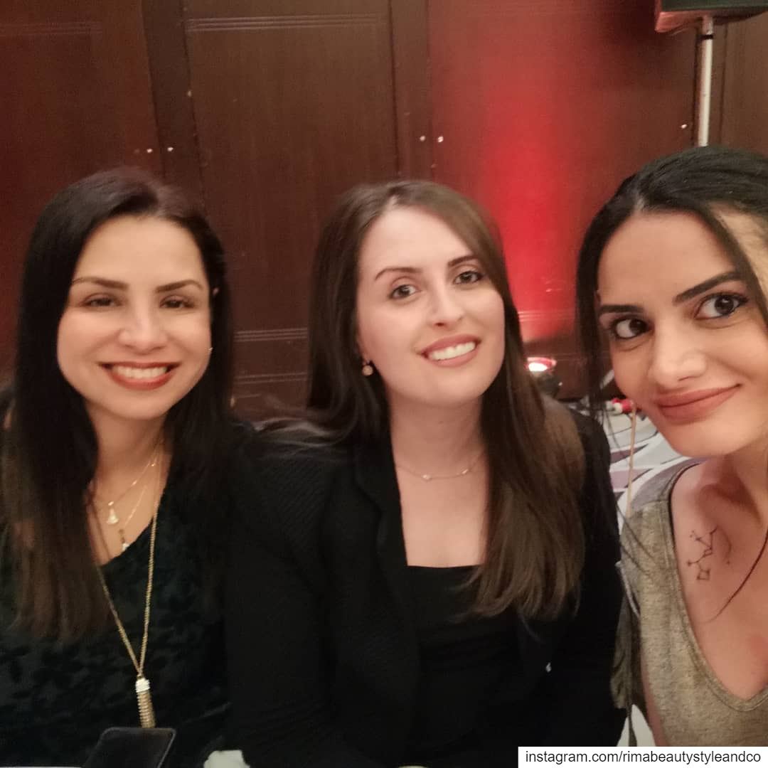 With beautiful girls @jocelynealaawar @gracytta  @hiltonbeiruthabtoorgrand... (Hilton Beirut Habtoor Grand)