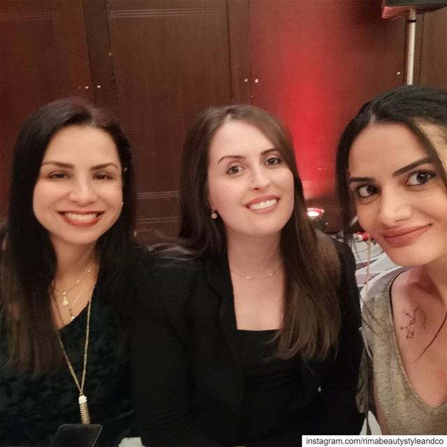With beautiful girls @jocelynealaawar @gracytta  @hiltonbeiruthabtoorgrand... (Hilton Beirut Habtoor Grand)