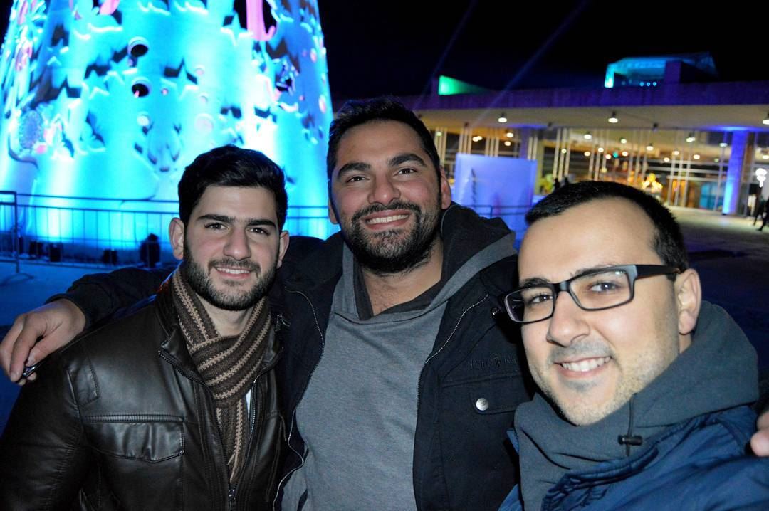 With my best friends and Brothers! royalkhoury  tripoli  lebanon ... (Rachid Karami International Fair)