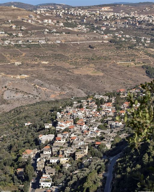 .• " Woke up to this view "• Location: Baadaran Town | Al chouf District... (Baadarâne, Mont-Liban, Lebanon)