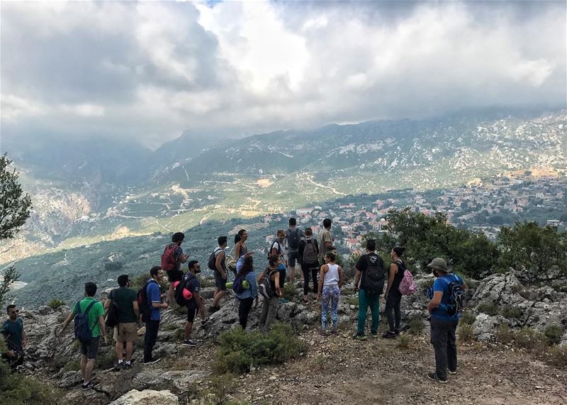 Wonderful view on the top of Douma from our event Bchaaleh Hiking & Yoga... (Bchaalé, Liban-Nord, Lebanon)