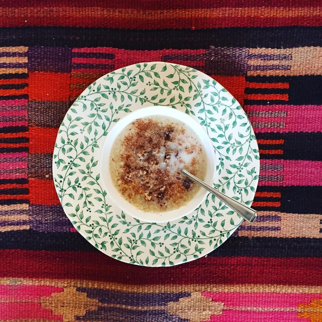 Yesterday, I had tried this porridge made up of quinoa flakes for the...