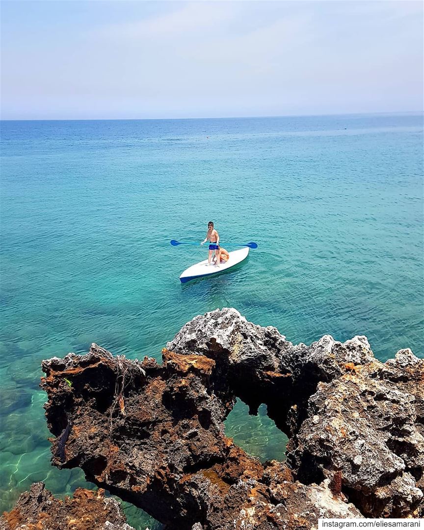 You can't cross the sea merely by standing and staring at the water.🚣‍♂️... (Anfeh, Lebanon)